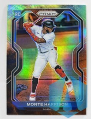 2021 Panini Prizm Cosmic Haze Monte Harrison #118 Rookie RC